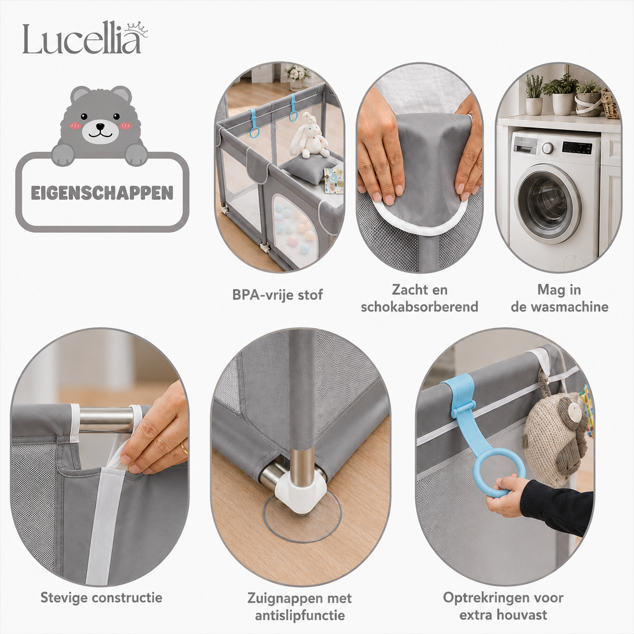 Grondbox Baby 180x200 – Veilige Speelbox